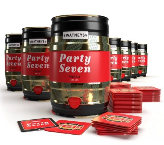 Watneys Party Seven bundle minikegs 