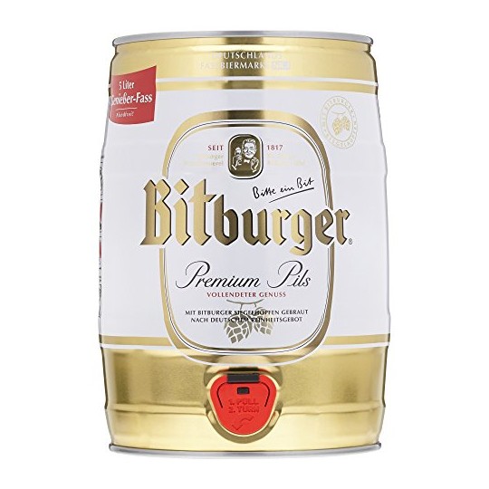 Bitburger, Premium Pils, mini-keg